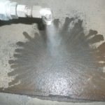 Наличие воды в опрессовочном газе